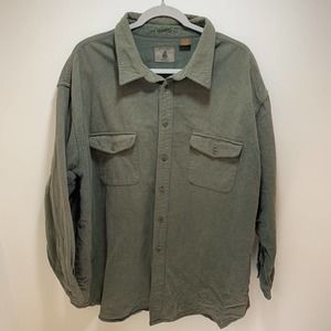 Vintage St.JohnsBay heavy cotton collared button-up polo size 3XL